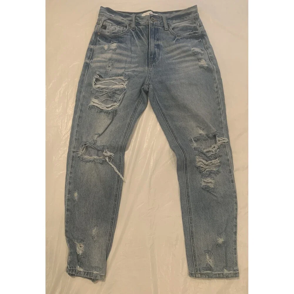 Kancan Estilo Light Wash Women’s Jeans Size 7/27  KC7178M‎ B8